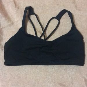 Lululemon sports bra black
